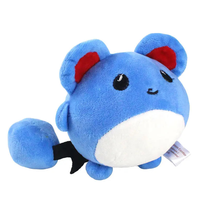 Cute Azurill Marill Azumarill Plush Toy Pokemon peluche Stuffed Doll Evolutionary Chain Blue Water Polo Elf Children's Day Gift