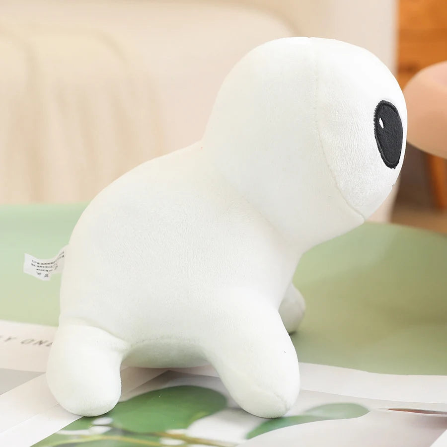 22CM Cute Big Eyed Dog Ghost Plush Toys Halloween Ghost Stuffed Home Decoration Doll Kawaii Gifts