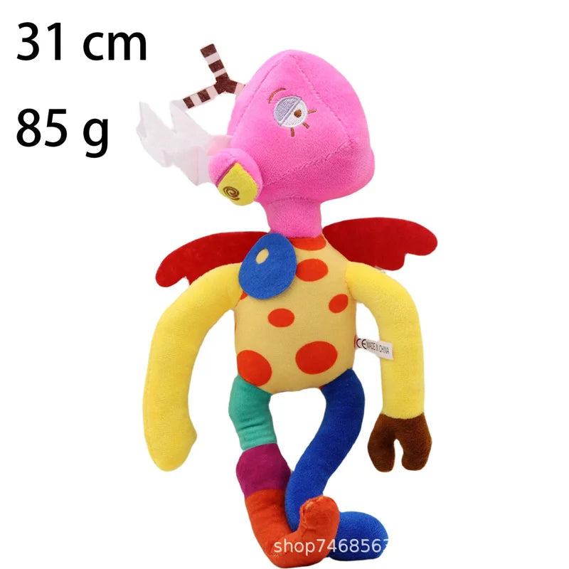 The Amazing Digital Circus Plush Toy Pomni and Jax Plushie Dolls Cute Stuffed Animal Toys Birthday Gift