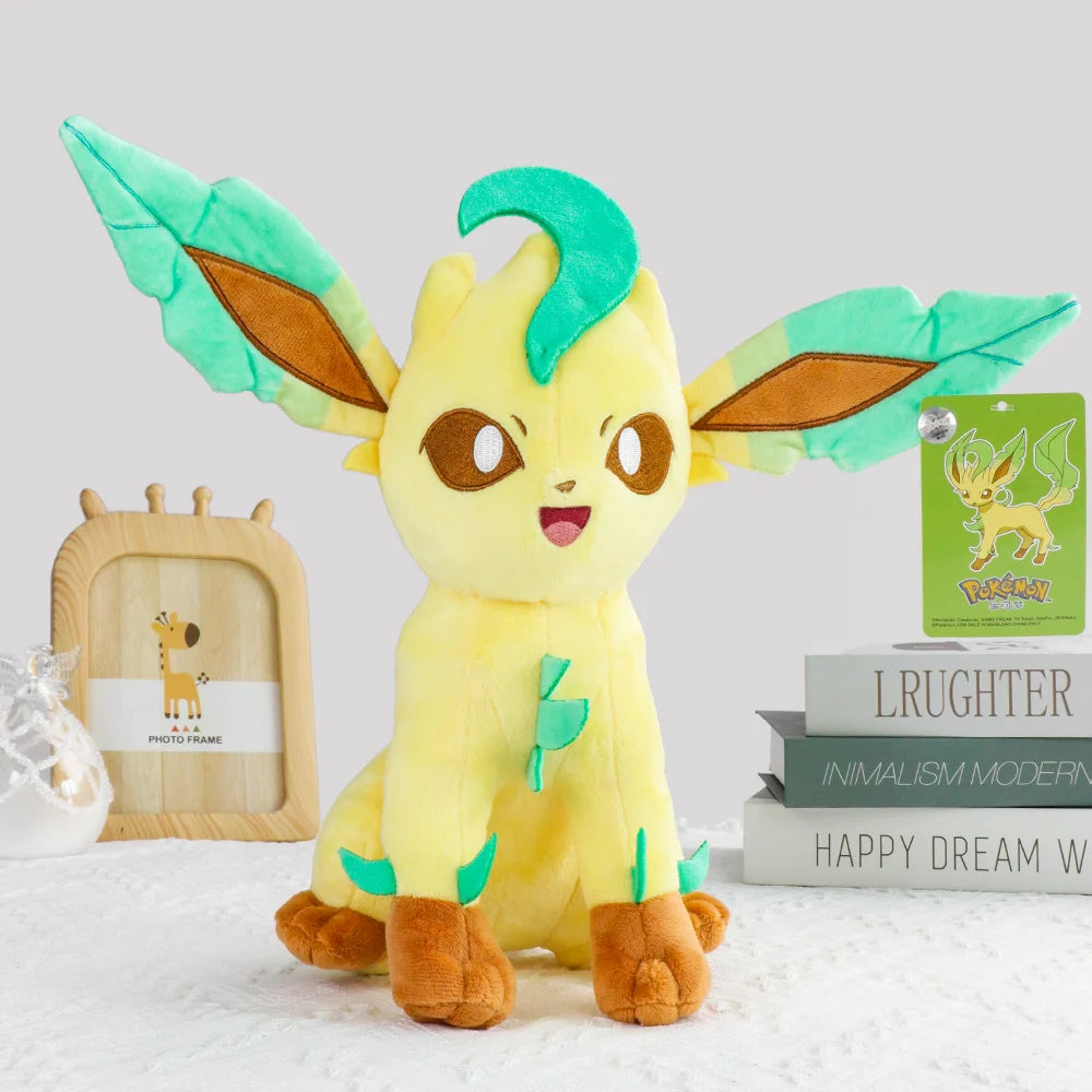 ORIGINAL Pokemon Eevee Umbreon Espeon Sylveon Leafeon Glaceon Plush Toy Cute Stuffed Dolls Cartoon Birthday Christmas Gift Kids