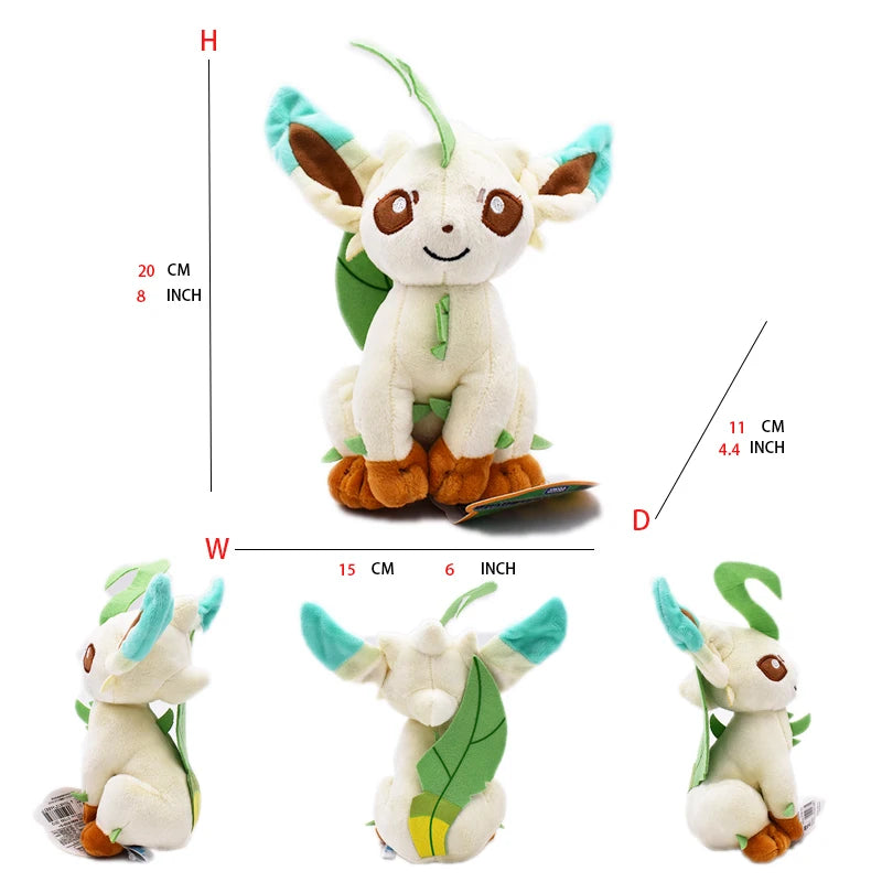 Pokemon Mimikyu Shiny Eevee Umbreon Flareon Jolteon Glaceon Vaporeon Sylveon Espeon Kawaii Stuffed Plush Toy Doll for Kids Gift