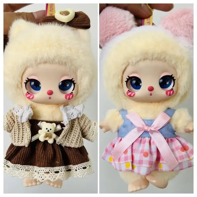 For 17 cm Liila Lucky cat clothes New plush clothing outfit customized Dolls Accessories Cute Decoration