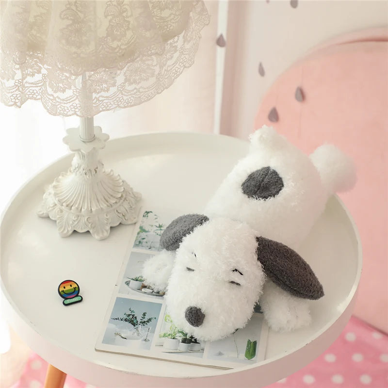 Kawaii Dog Plush Toy Stuffed Soft Lying Puppy Doll Cute Animals Sofa Cushion Sleep Pillow Room Decor Kids Boy Birthday Gift