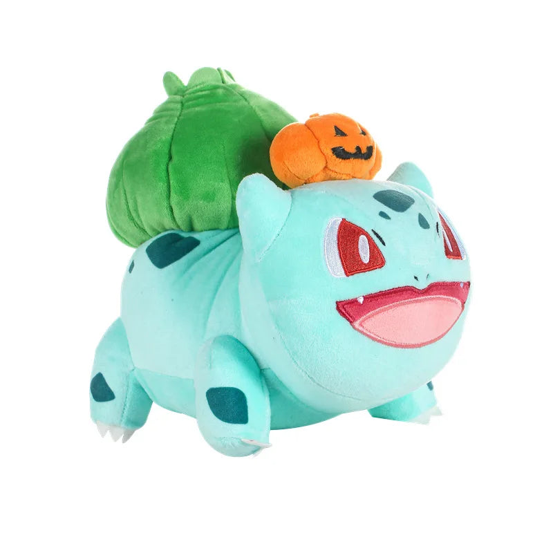 Pokemon Halloween Series Plush Party Dim Sum Pikachu Stuffed Doll Wizard Squirtle Peluche Bulbasaur Toys Hobbies Xmas Kid Gifts