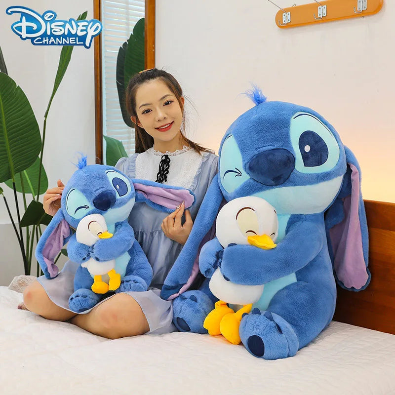 30CM Disney Stitch Plush Doll Toy Anime Figure Lilo & Stitch Stuffed Plush Model Pillow Room Decoration Children's Birthday Gift