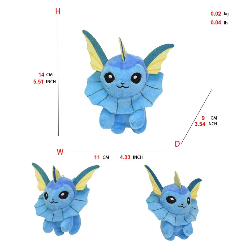 Pokemon Plush Toys Vaporeon Flareon Eevee Sylveon Espeon Umbreon Glaceon Leafeon
Jolteon Soft Stuffed Dolls Spinda Dragonite