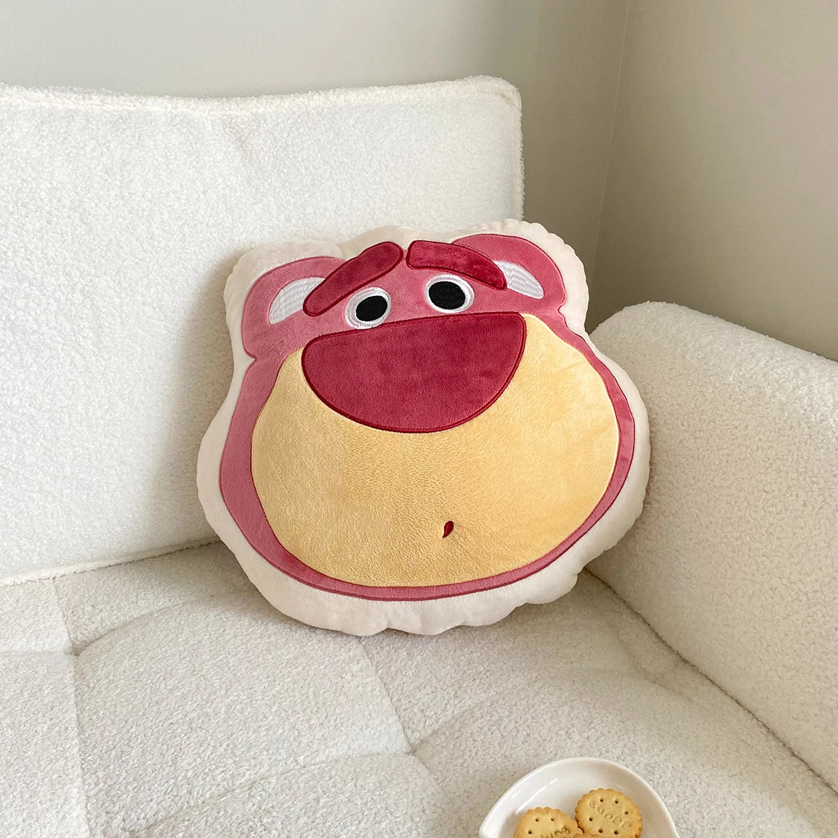 40cm Disney Cute Pooh Bear Stitch Plush Toy Anime Plushies Lotso Tigger Sullivan Throw Pillow Cushion Cuddly Stuffed Cartoon