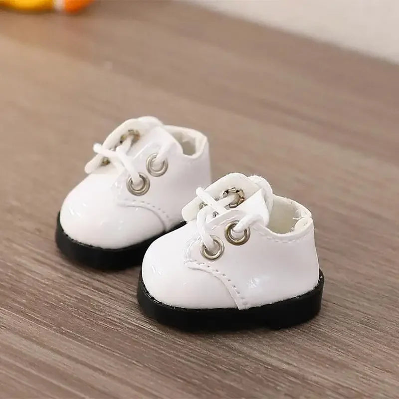 (Only shoes)For LABUBU 17cm Cotton Dolls Shoes Toys Casual Sports Shoes Dolls Accessories for labubu outfits