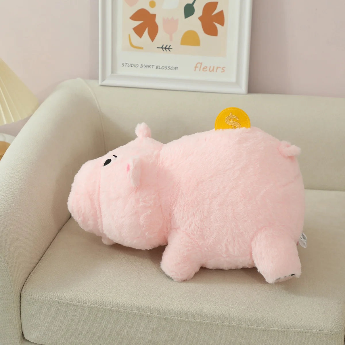 Disney Toy Story Anime Hamm Plush Toys Kawaii Soft Stuffed Doll Kawaii Hamm Pillow Blanket Pillow Air Conditioning Quilt Gift