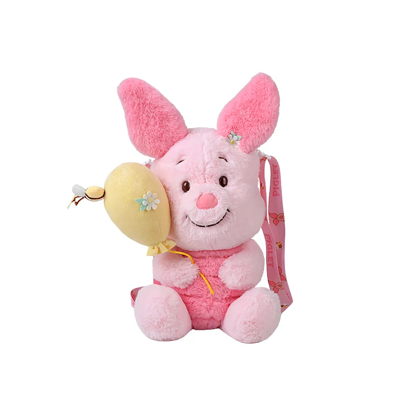 Disney Winnie the Pooh piglet Plush Toy Anime Cartoon & Cute Doll keyring Children's Toy Backpack Pendant Birthday Present