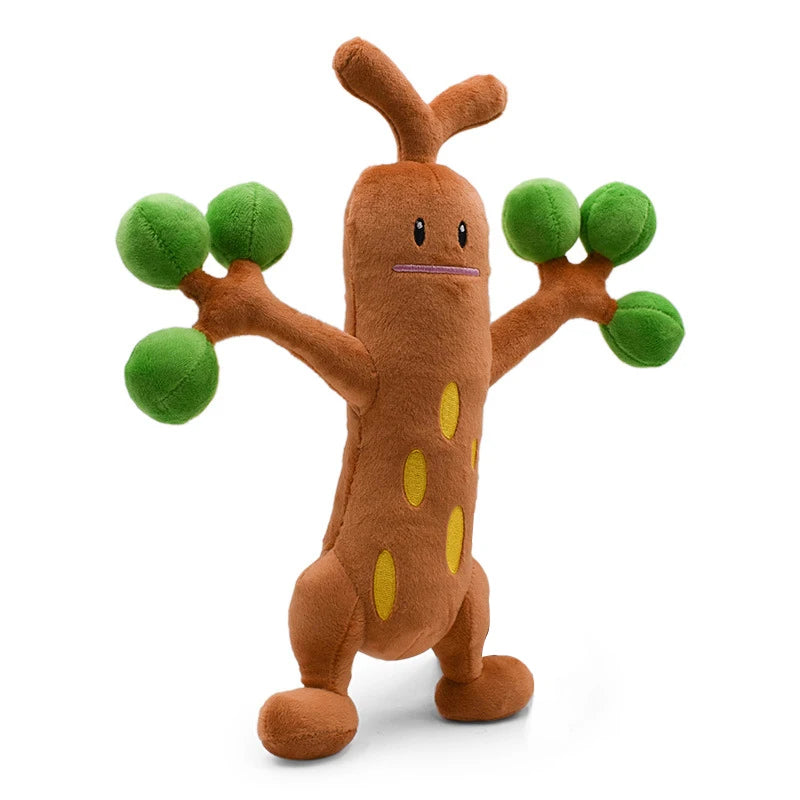 32cm Pokemon Sudowoodo Plush Bonsly Mega Evolution Sudowoodo Stuffed Doll Games Peripheral Toys Hobbies Present Kid Xmas Gifts