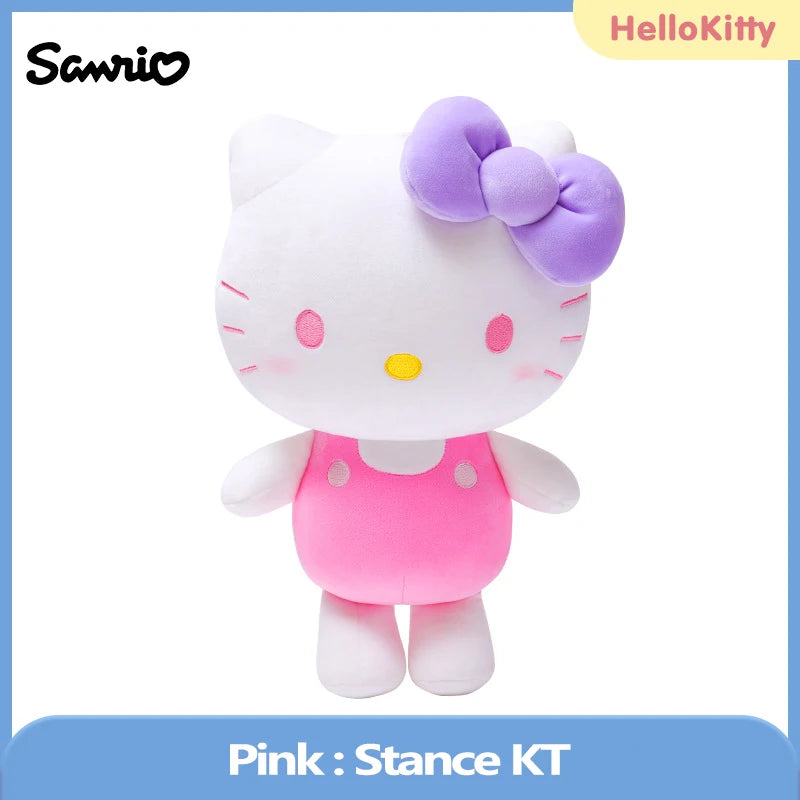 Sanrio Hello Kitty Kuromi Melody Cinnamoroll Stuffed Toys Cute Plush Toys Kawaii Baby Birthday Gifts Children Dolls For Girl Kid