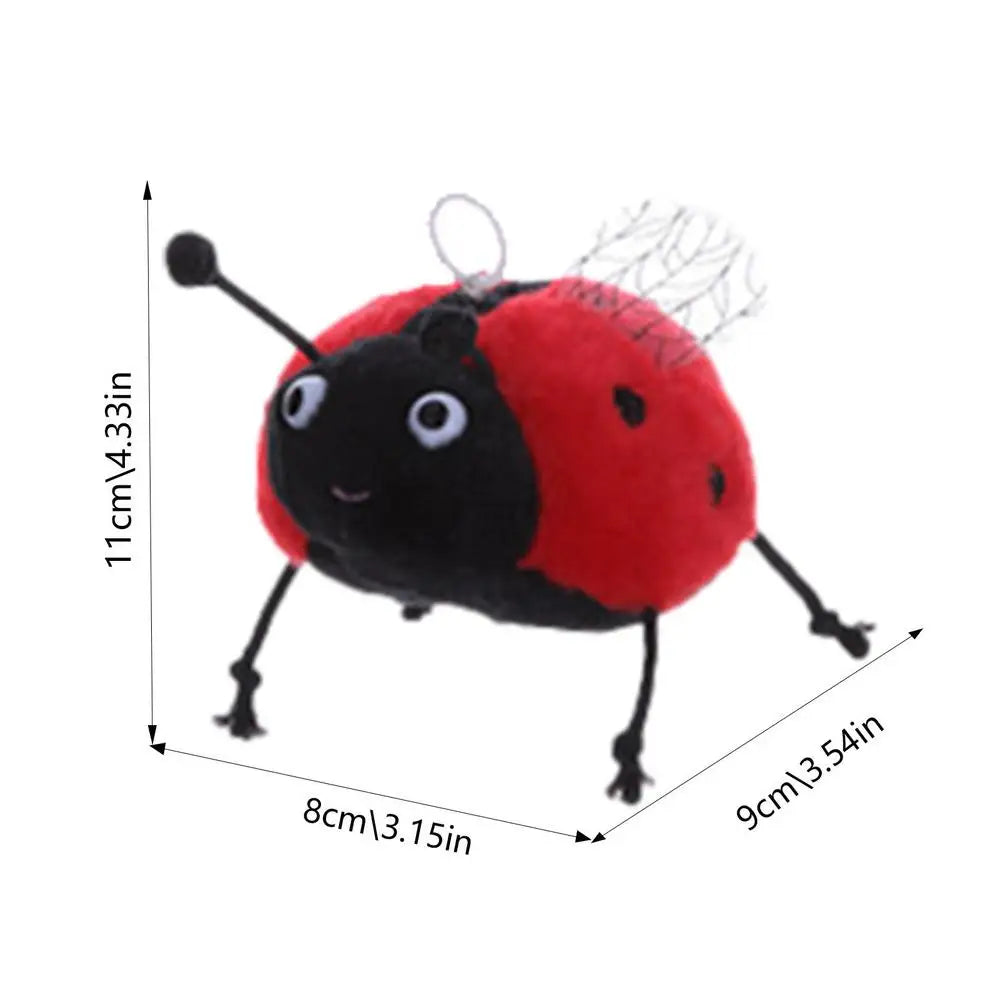 Stuffed Ladybug Bee Plush Toys Plush Ladybug Bee Stuffed Toys Cute Animal Plush For Cuddly Experience Stuffed Ladybug Bee Dolls