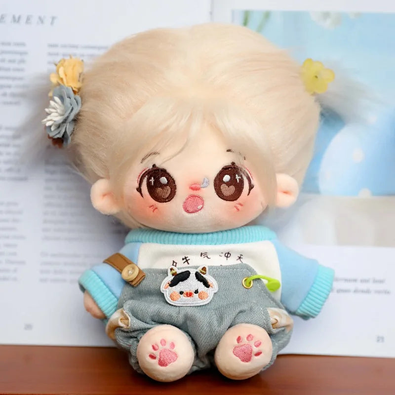 Cute New Idol Doll Anime Plush Star Dolls Stuffed Customization Figure Toys Cotton Plushies Toys Fans Collection Gift