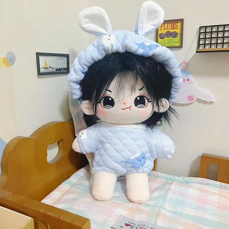 20cm IDol Doll Anime Plush Cotton Dolls with Clothes Cute Stuffed Star Figure Doll Toys Plushies Toys Fans Collection Gifts