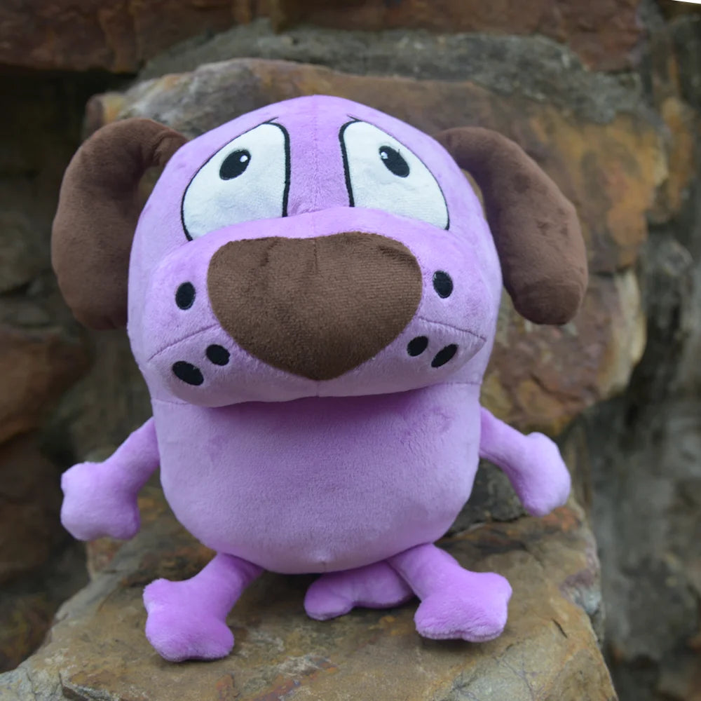 TreasuringU Purple Dog Plush Toys Cartoon Animals Fluffy Dolls Kawaii Dog Stuffes Toy Plushie Christmas Gifts