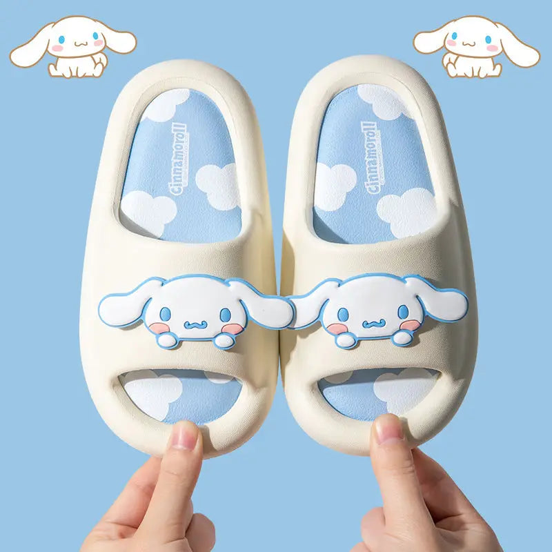 Sanrio Kids Cartoon Slippers - Plushy Mart