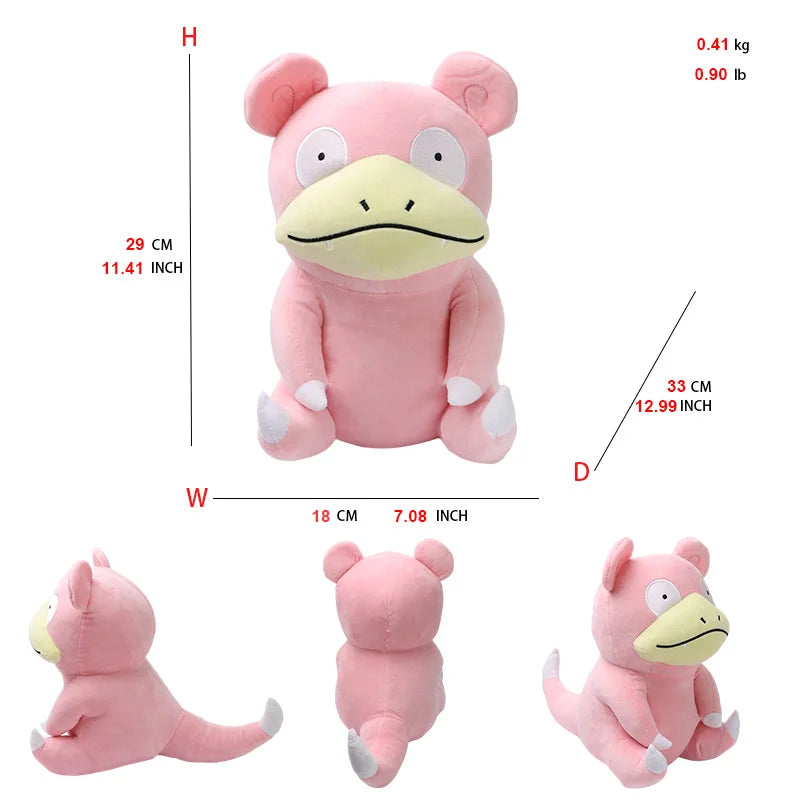 12 Styles Pokemon Slowpoke Tyranitar Magnemite Litten Plush Toys Palkia Blastoise Anime Soft Stuffed Dolls Gift