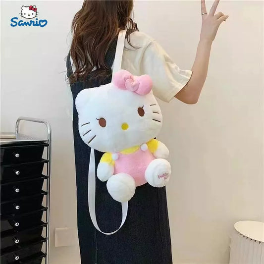 New Sanrio Hello Kitty Kawaii Plush Backpack - Plushy Mart