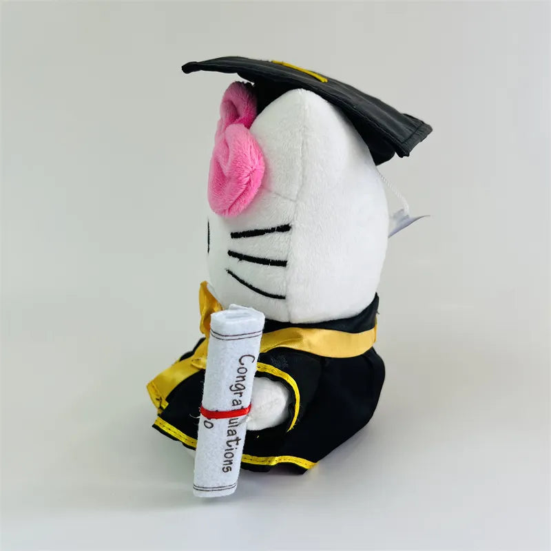 New Sanrio Anime Graduation Season Hello Kitty Plush Toy - Plushy Mart