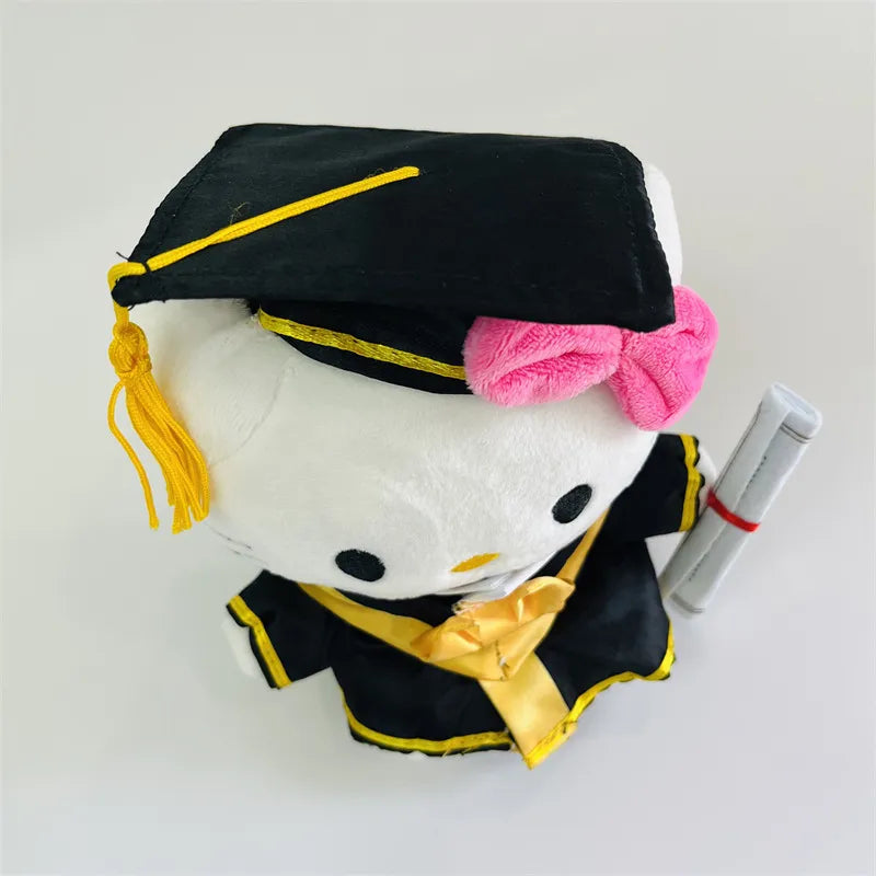 New Sanrio Anime Graduation Season Hello Kitty Plush Toy - Plushy Mart