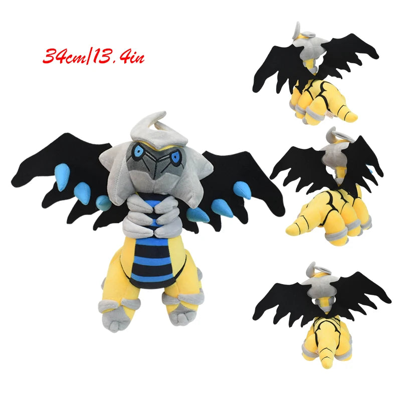 Pokemon Plush Toy Incineroar Snorlax Volcarona Zorua Bewear Stuffed Calyrex Goodra Dracovish Nidoking Peluche Dolls Gift Kids