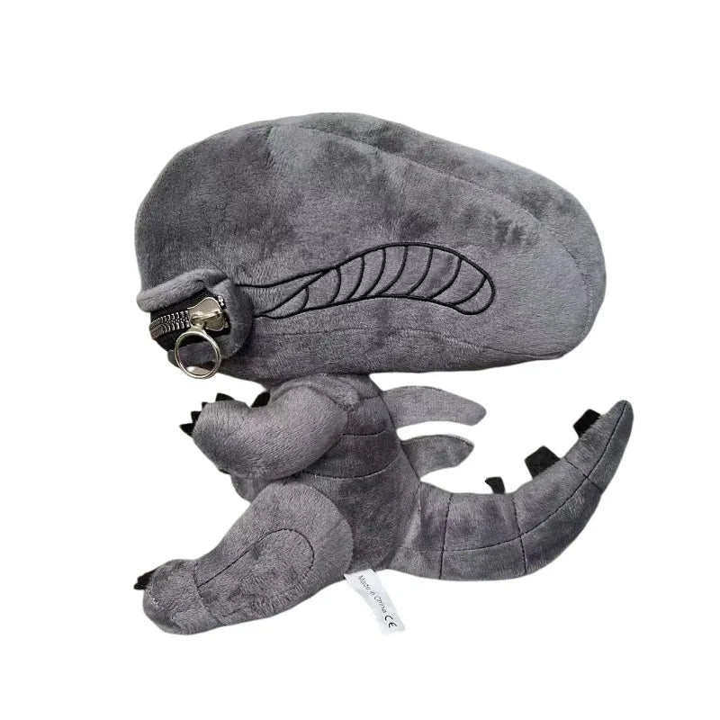 25cm Alien Xenomorph Plush Toy Cartoon Plush Dolls Soft Stuffed Plush Toys for Boys Girls Fans Birthday Christmas Gifts