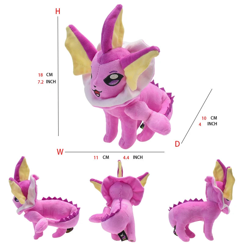 Pokemon Mimikyu Shiny Eevee Umbreon Flareon Jolteon Glaceon Vaporeon Sylveon Espeon Kawaii Stuffed Plush Toy Doll for Kids Gift