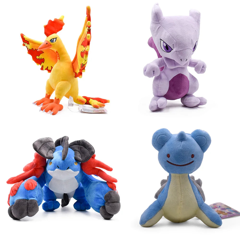 Pokemon Plush toys Soft stuffed Anime dolls Gengar Greninja Zoroark Froakie Mewtwo Blissey Darkrai Venusaur Moltres 20 styles