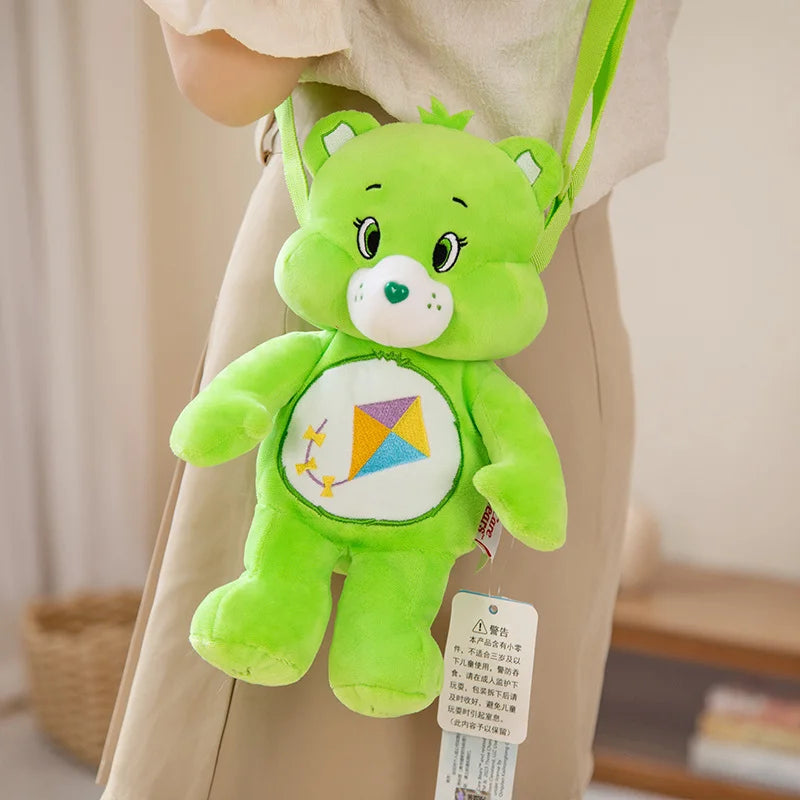 MINISO BDAY Care Bears Plush Toys Teddy Bear Stuffed Doll Lovely Anime Rainbow Bears Peluche Toy Kawaii Room Decor Gift For Kid