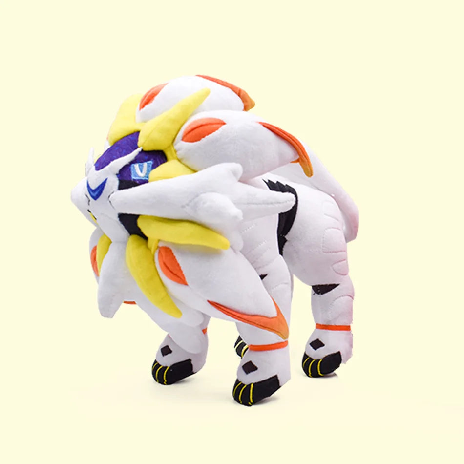 30CM Pokemon Anime Film Series Solgaleo Psychic Steel type Pokmon toy pillow Ornaments Boy girl Gift