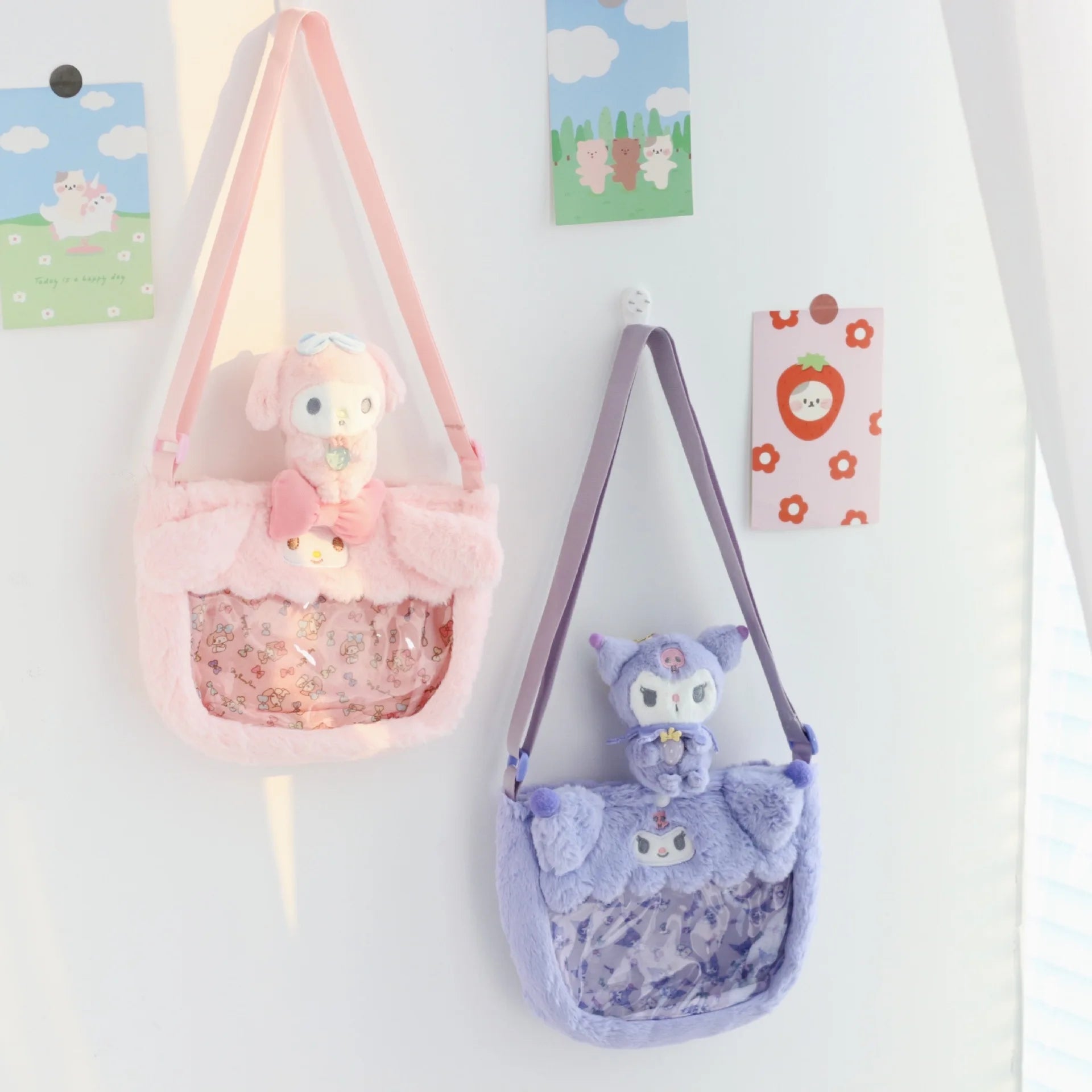 Anime Sanrio Cartoon Plush Doll Backpacks - Plushy Mart