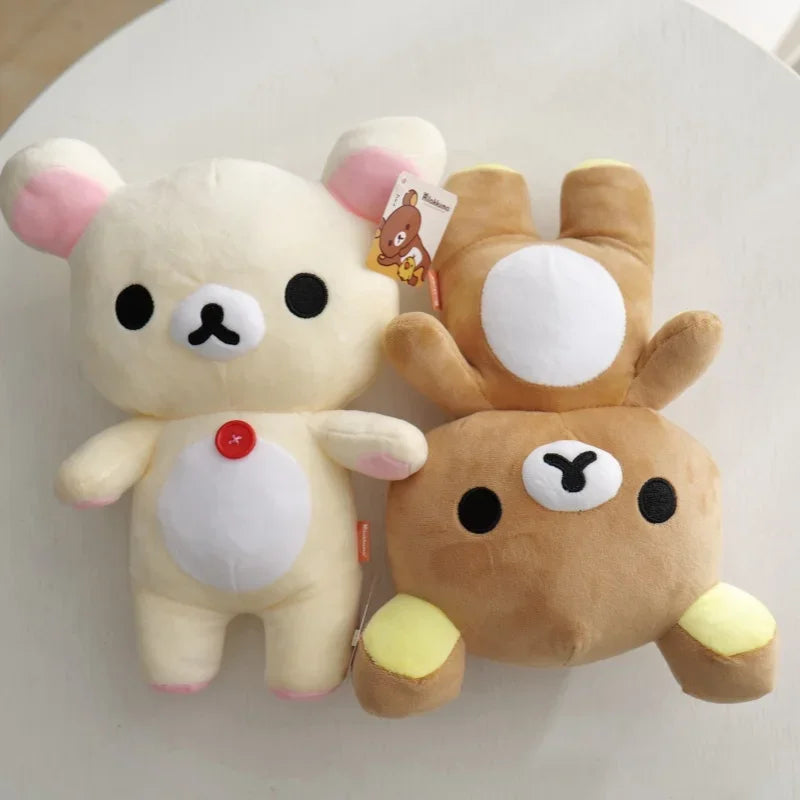 Lovely Rilakkuma Plush Teddy Bear Stuffed Animals Doll Japan Anime Bear Peluche Lovely Sofa Cushion Birthday Gifts Xmas Present