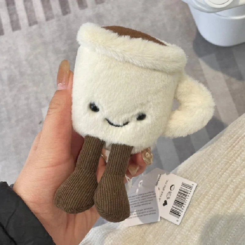 New Jc Espresso Cup Doll Decoration Cute Cartoon Plush Soft Doll Cute Shaped Toy Gift For Children And Girls Super Soft Gift