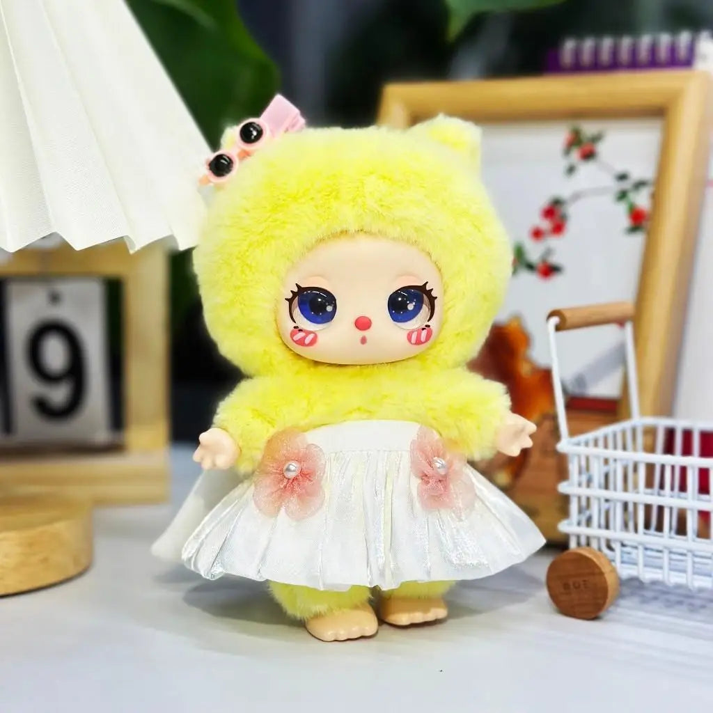 16cm Mini Plush Doll'S Clothes Outfit Accessories For Liila LUCKY CAT Idol various styles of dresses Clothing Gift