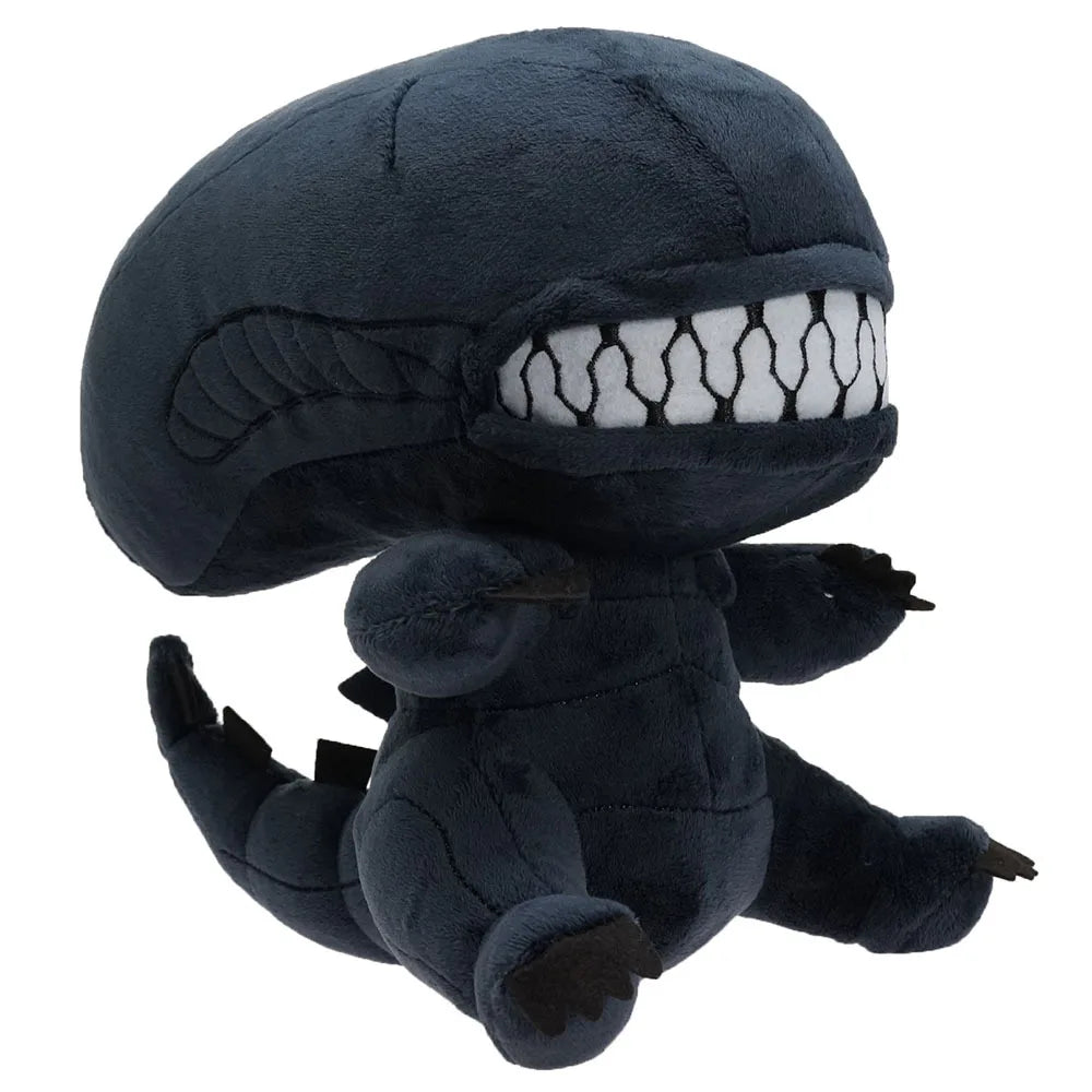 25cm Alien Xenomorph Plush Toy Cartoon Plush Dolls Soft Stuffed Plush Toys for Boys Girls Fans Birthday Christmas Gifts