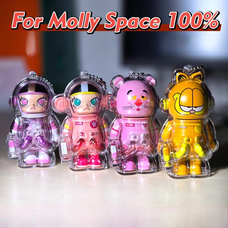 1pc Display Bag for molly100% 3rd generation transparent protective shell Dolls Storage Box no doll