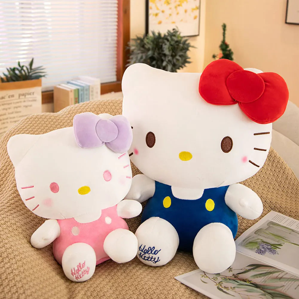 30cm kawaii Sanrio Plush Toy Cute Hello Kitty Doll Plushies Toys Home Decoration Room Pillow Lovely KT Children Birthday Gift