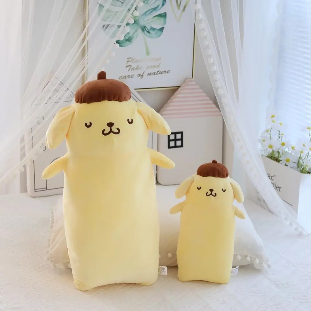 Sanrio 65cm Pom Purin Stuffed Plush Toys Dolls Soft Cushion Pillow Cartoon Kawaii Pom Purin Plush Doll Toys Room Decoration Kids