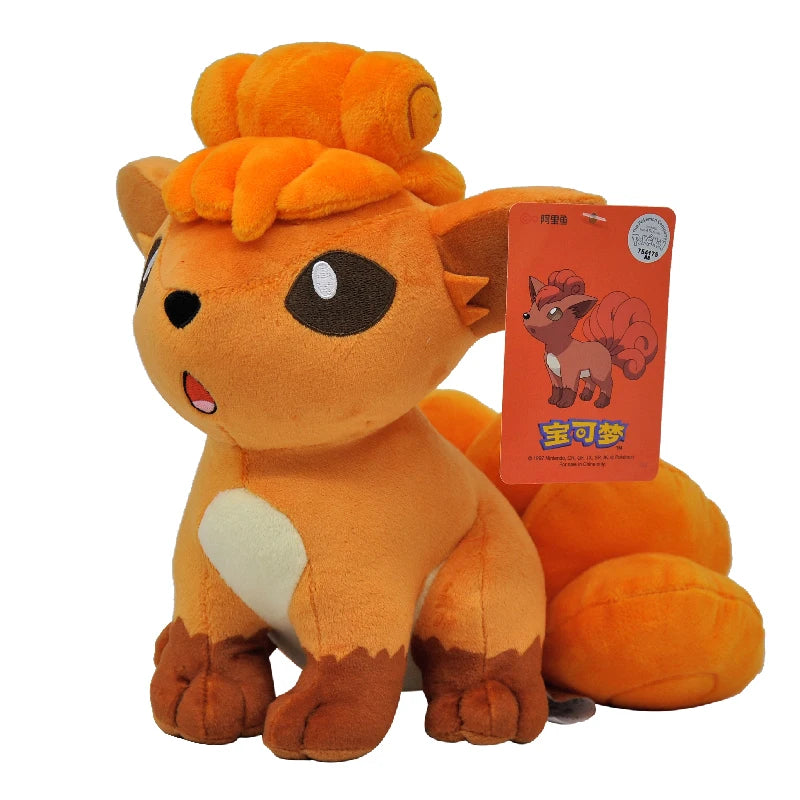 Pokemon Scarlet&Violet Vulpix Plush Toy Anime Alola Vulpix Stuffed Doll Kawaii Toys Hobbies Collections Xmas Gifts For Kids