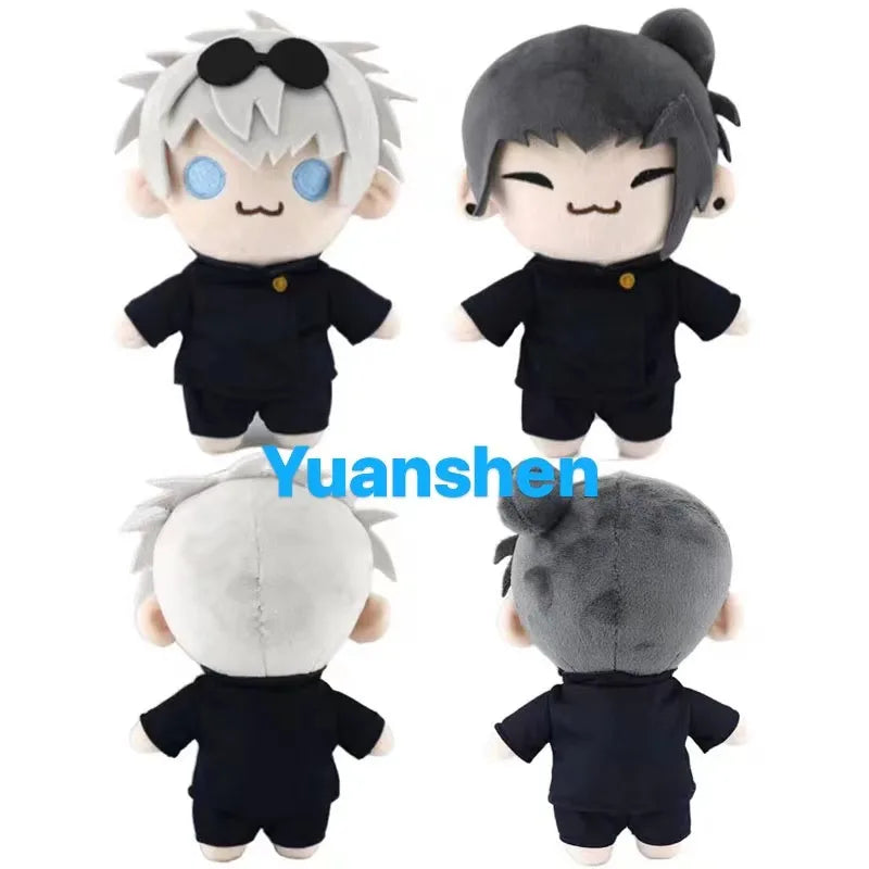 21cm New style Anime Jujutsu Kaisen Satoru Gojo Geto Suguru Q Version Action Figures Plush Doll Toy Sofa decoration Gifts