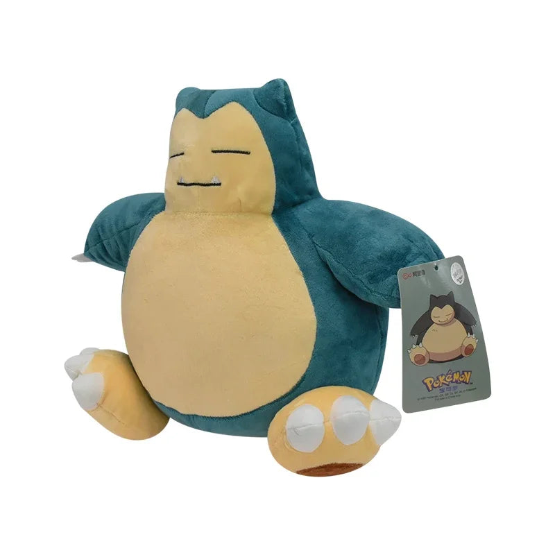 Original Snorlax Plush Toys Cartoon&Cute Stuffed Dolls Throw Pillow Birthday Gift For Kids Christmas Gifts