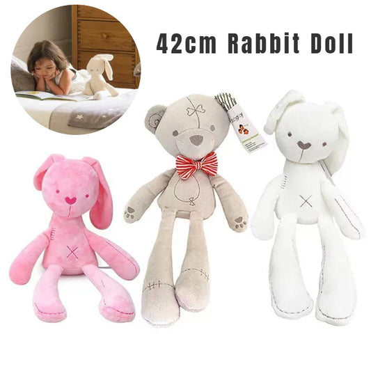 42CM Cute Rabbit Bear Doll Baby Soft Plush - Plushy Mart