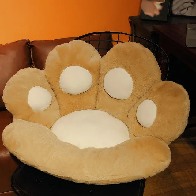 70/80cm Kawaii Cat Paw Plush Toys Cute Soft Stuffed Plush Cushion Chair Sofa Butt Pad for Home Room Decoration Office Nap Dolls