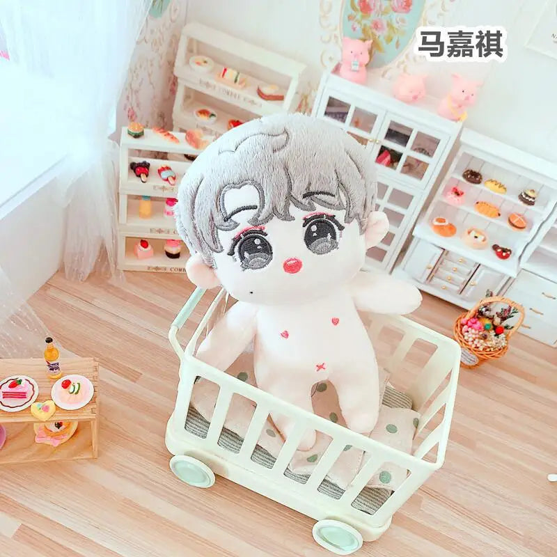 20cm IDol Doll Star Plush Cotton Dolls Cute Stuffed Plushies Figure Dolls Toys Fans Collection Children Gifts