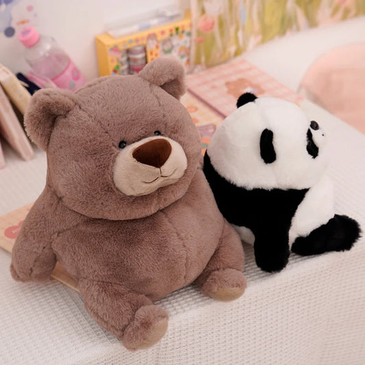 22-40cm Soft Animal Cute Fat Bear Panda Plush Toy Soft Cartoon Animals Stuffed Lovely Doll Baby Pillow Kids Appease Gift