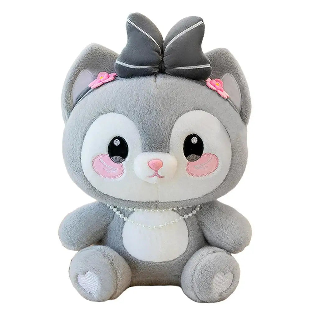 Stuffed Cat Toys Creative Cartoon Plush Cushion Cute Children Toys Portable Animal Toys For Accompany Playing Table Decoration