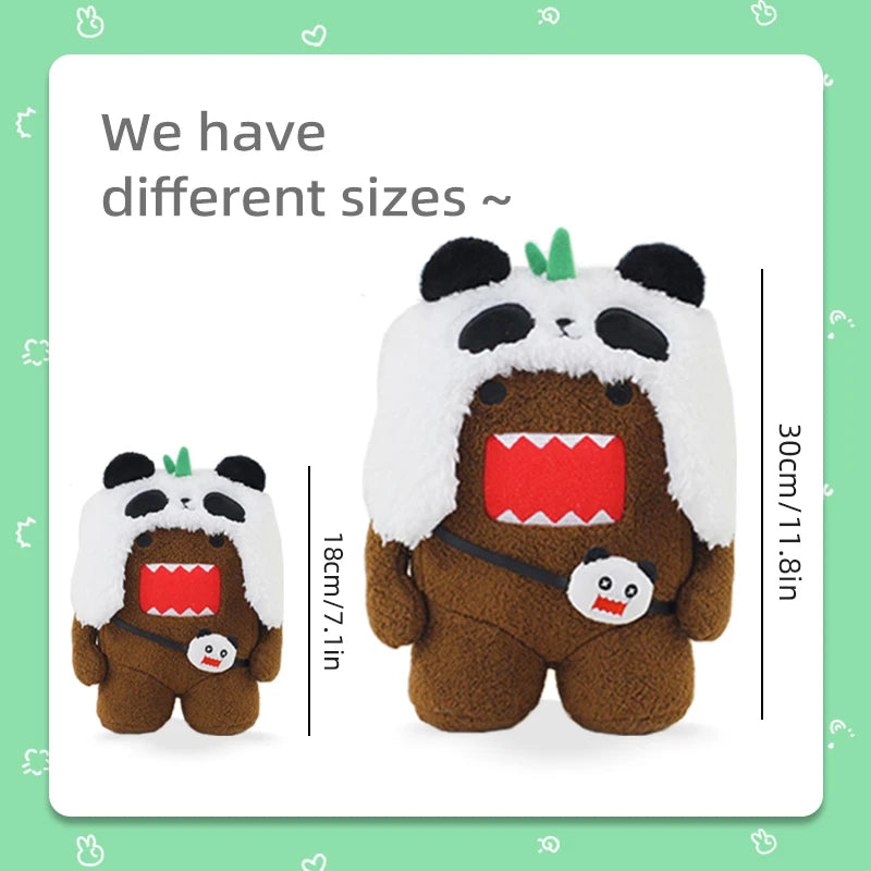 Panda Domo-Kun  Animal Plush Cute Toys,Sweet & Softer Cartoon Plush Dolls Bedtime Companion Birthday Gift