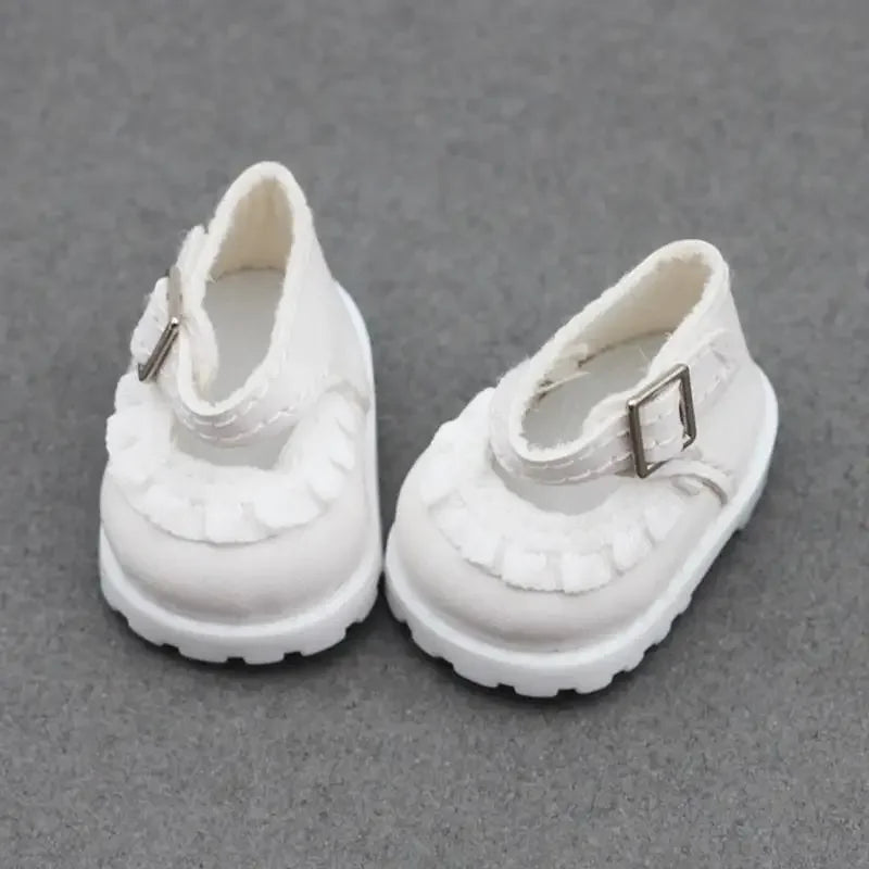 For LABUBU V1 V2 Leather Shoes Suitable for 17cm Cotton Dolls Shoes Boots Toys Casual Sports Shoes Dolls Accessories