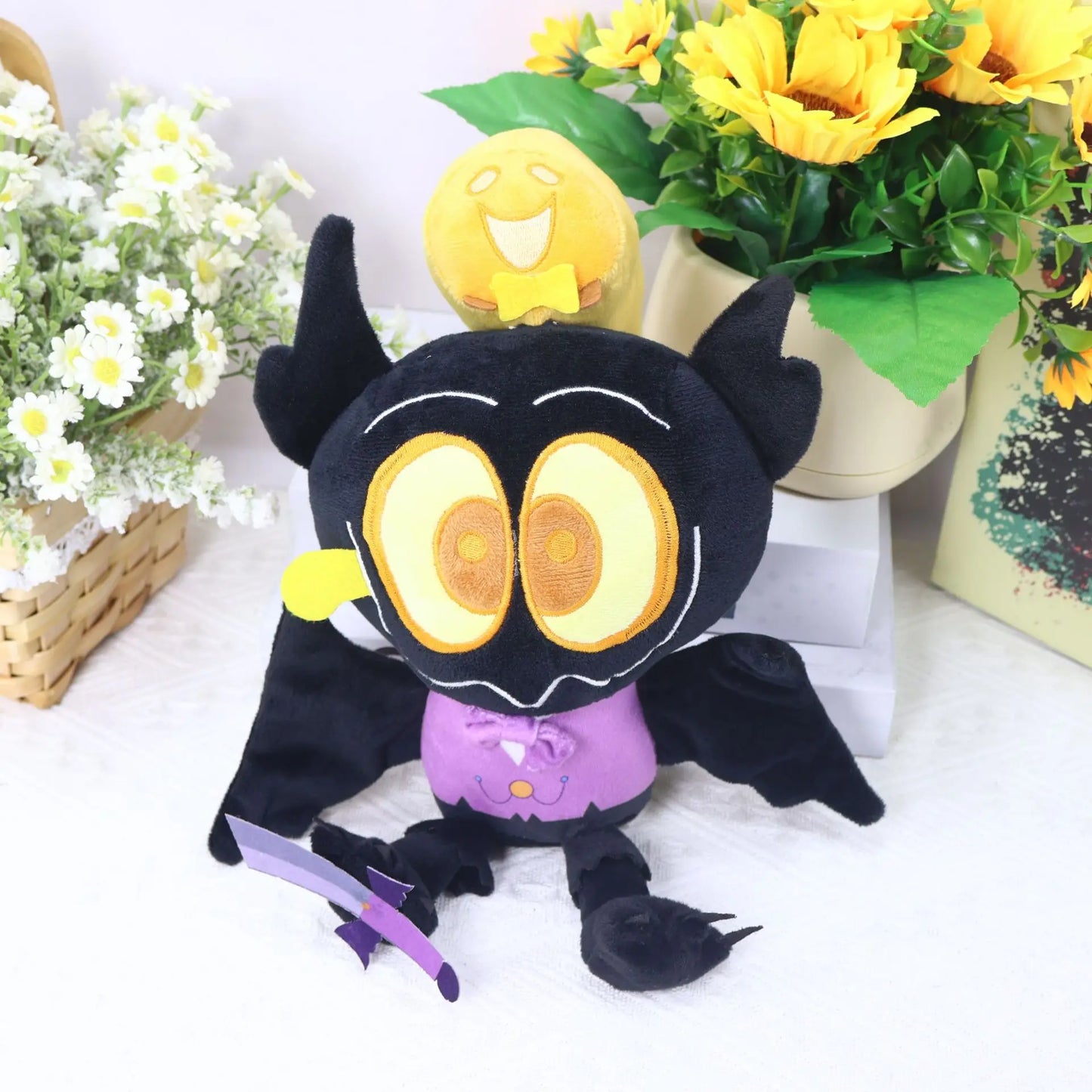 New Billie Bust Up Plush Toys Cute Game Role Goat Billie Owl Doll Soft Stuffed Decoration Doll Gift Halloween Plush Toy for Kids